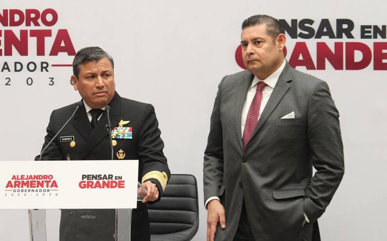 Contra el huachicol, apunta Armenta y próximo titular de la SSP en Puebla