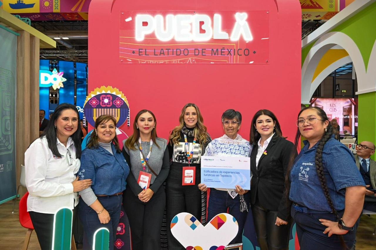 Puebla consolida su posicionamiento internacional con resultados históricos en FITUR 2026
