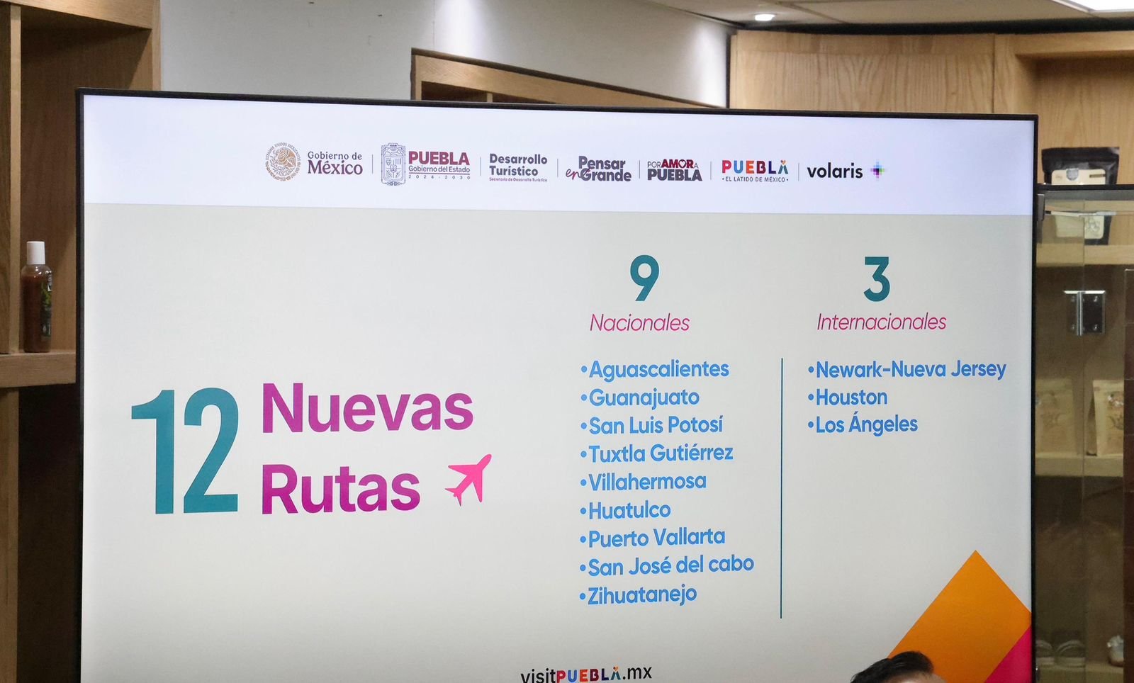 Puebla amplía su conectividad aérea con 12 nuevas rutas nacionales e internacionales