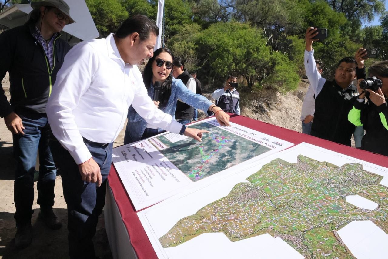 Riego tecnificado impulsa transformación del campo en Puebla