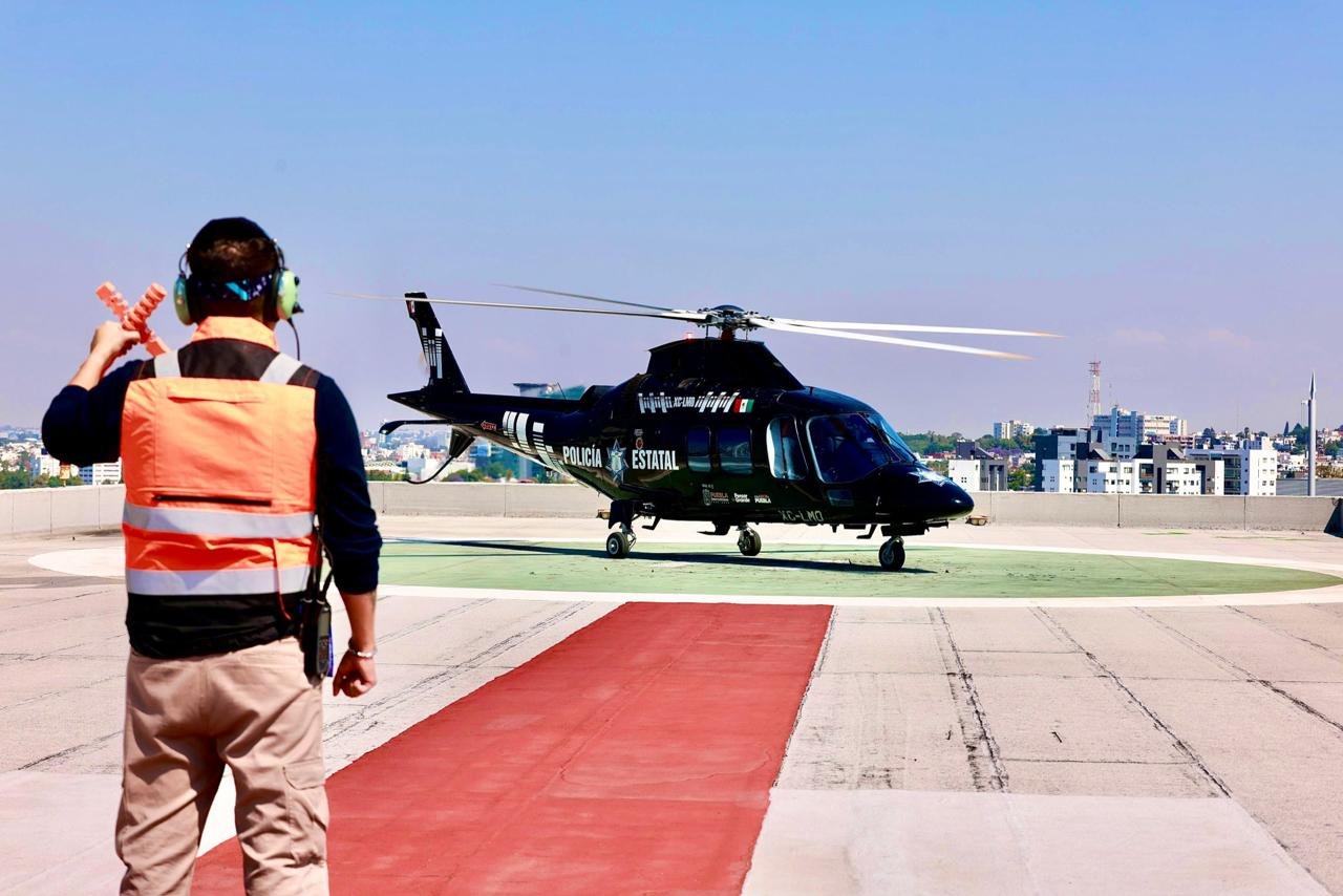 Refuerzan seguridad en Puebla con operativo tierra-aire durante Semana Santa