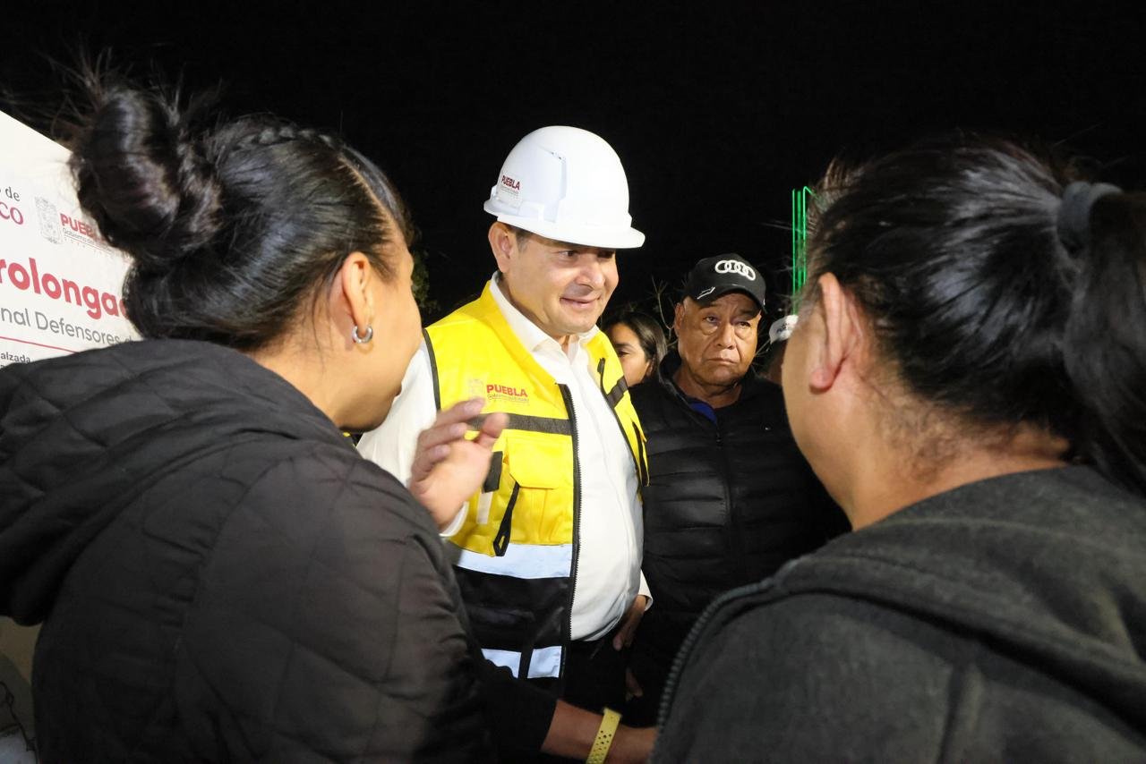 Avanza pavimentación de Prolongación Reforma; obra beneficiará a miles en Puebla