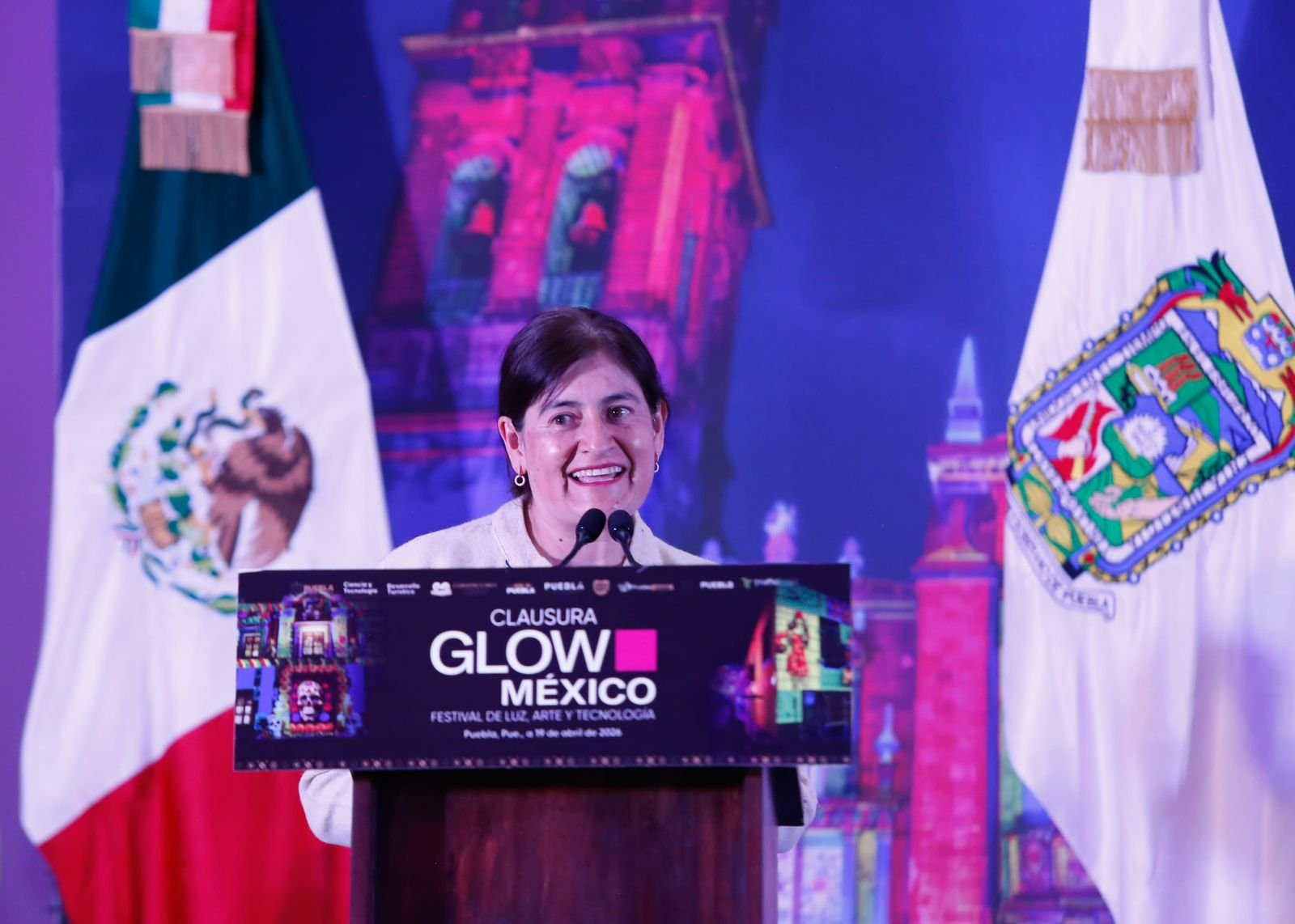 Puebla se llenó de luz y arte; Festival Glow supera expectativas con más de 800 mil visitantes