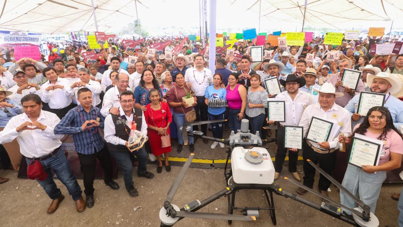 Impulsan producción agrícola y economía regional en la Mixteca poblana