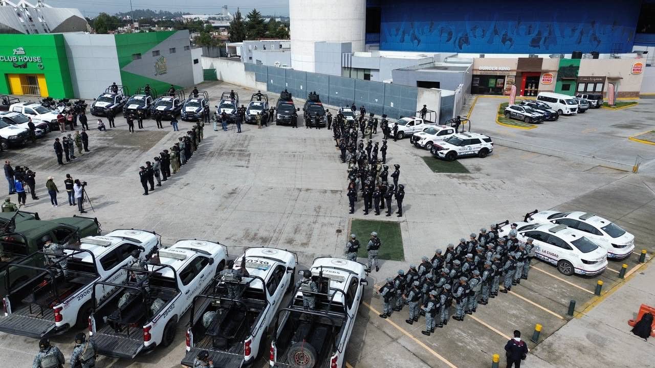 Puebla Segura despliega operativos aire-tierra para fortalecer vigilancia en la capital