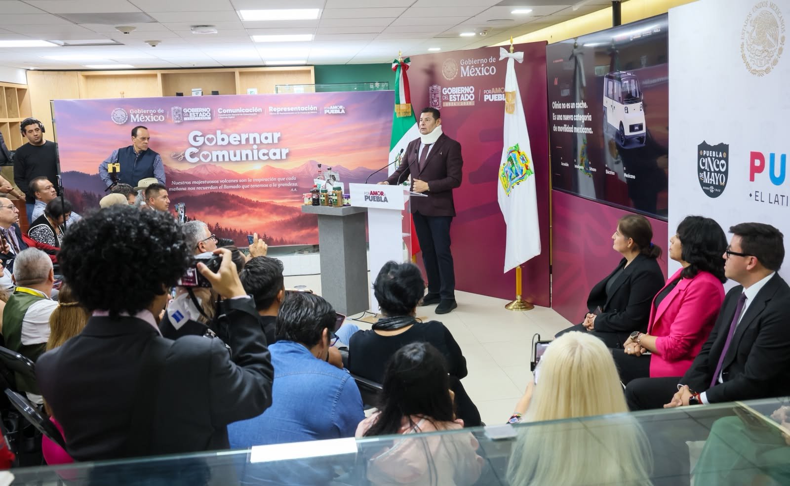 Puebla fortalece su papel en proyectos tecnológicos nacionales, destaca la Federación