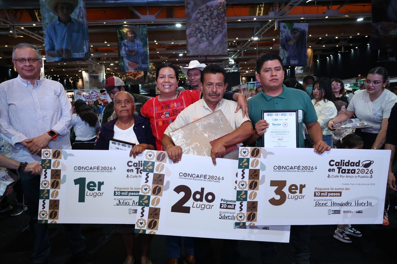 CONCAFÉ 2026 posiciona a Puebla como referente nacional en cafeticultura