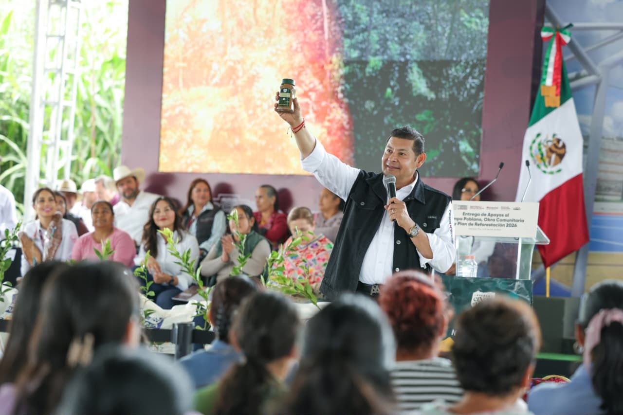 GOBIERNO DE PUEBLA IMPULSA LA REVOLUCIÓN DEL CAMPO CON INVERSIÓN Y OBRA COMUNITARIA