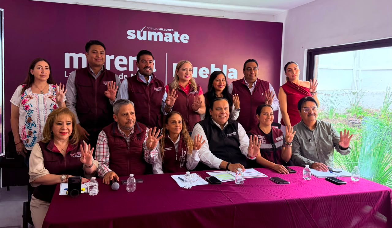 Morena Puebla fortalece su estructura rumbo a 2027 con respaldo nacional
