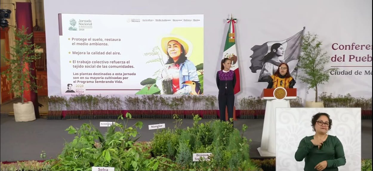 Desde Puebla, Claudia Sheinbaum arrancará la Jornada Nacional de Reforestación