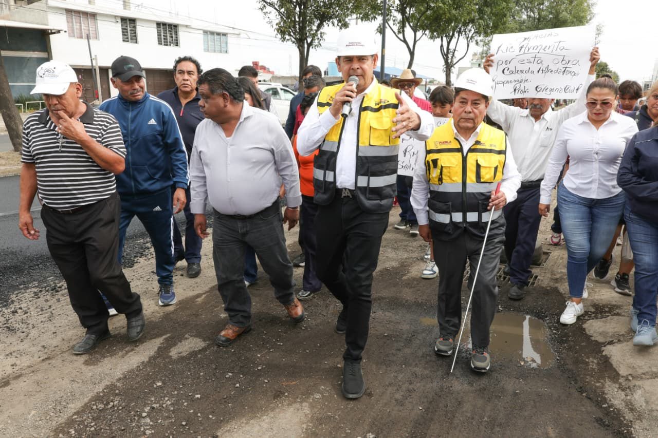 Gobierno de Puebla renovará 28 mil calles durante 2026