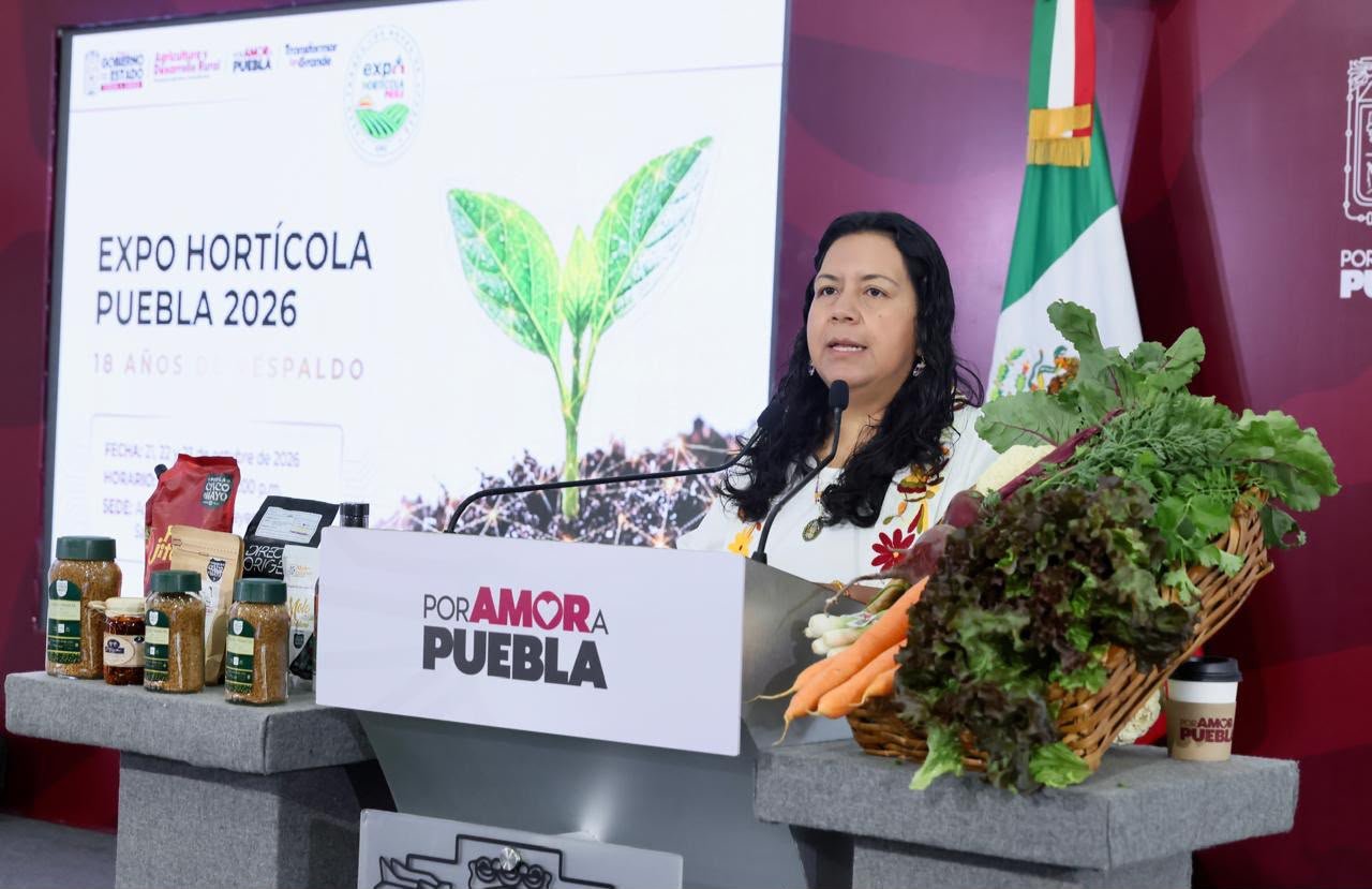 Puebla fortalece su producción hortícola con innovación, tecnología y vinculación comercial