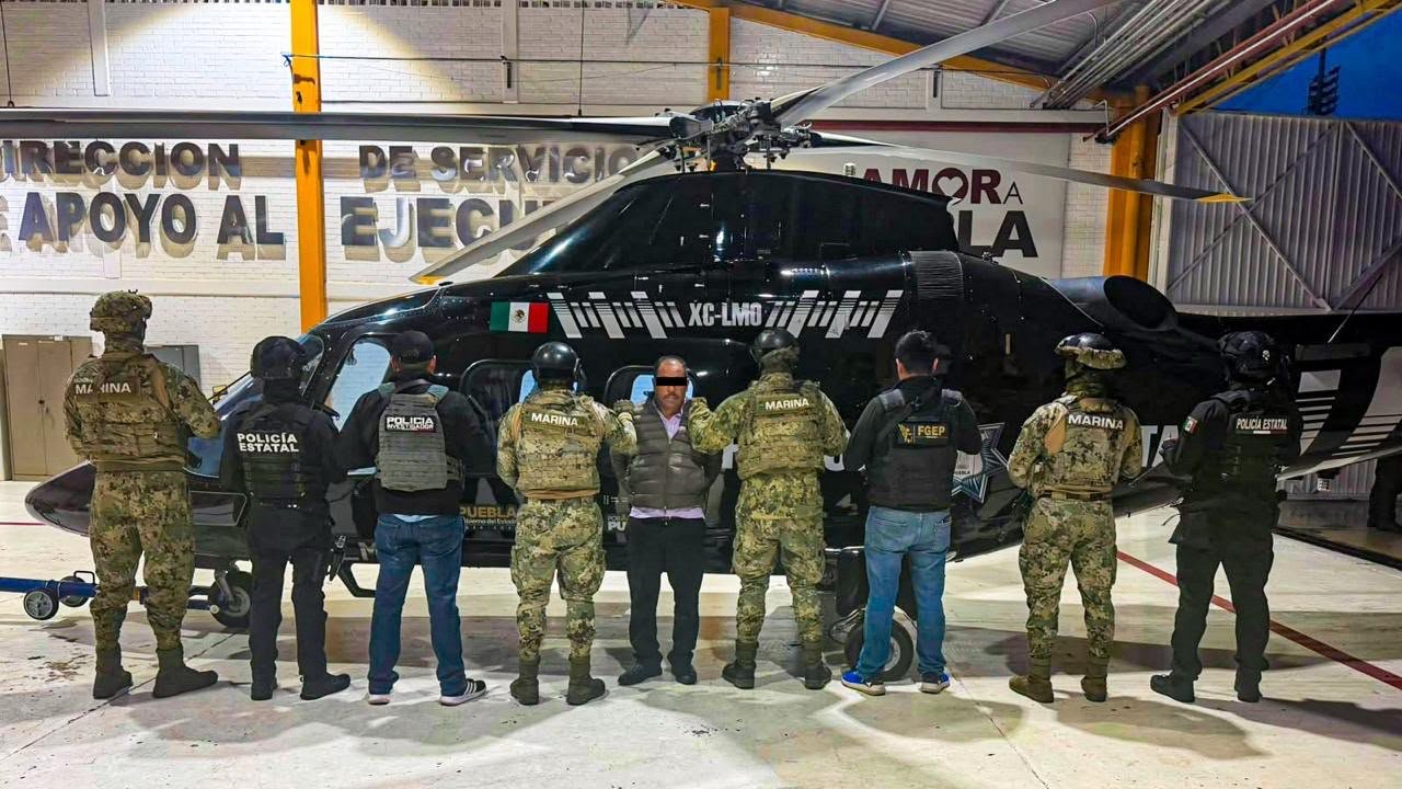 Detienen en Zacatlán a “El Moco”, presunto líder criminal con operaciones en Puebla e Hidalgo