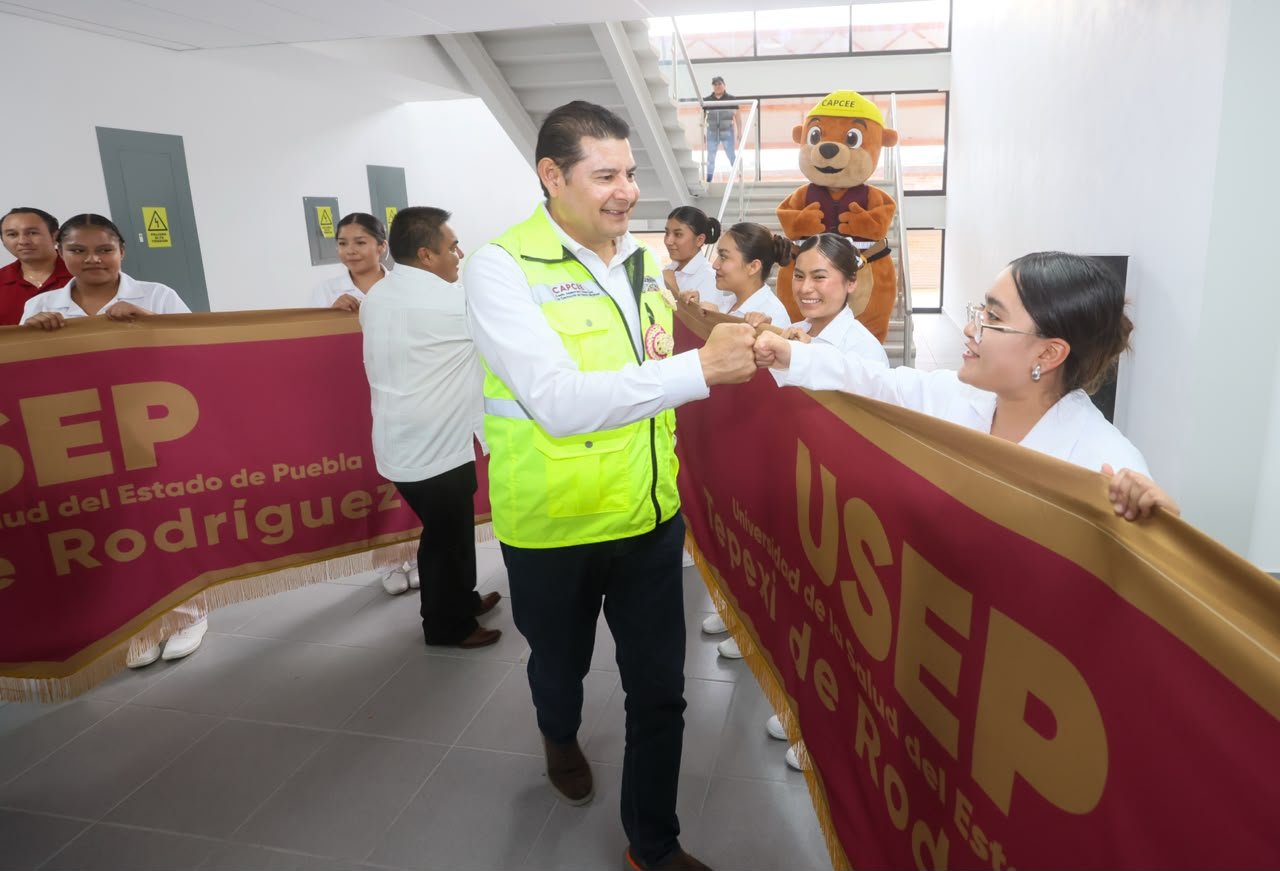 Inauguran campus de la USEP en Tepexi de Rodríguez con inversión de más de 131 mdp
