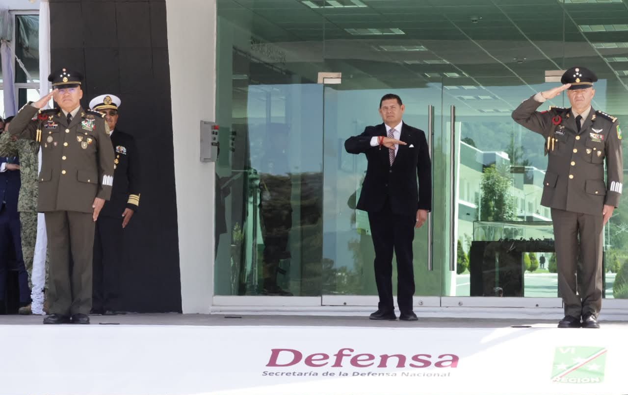 Puebla refuerza coordinación con las Fuerzas Armadas para consolidar la paz regional