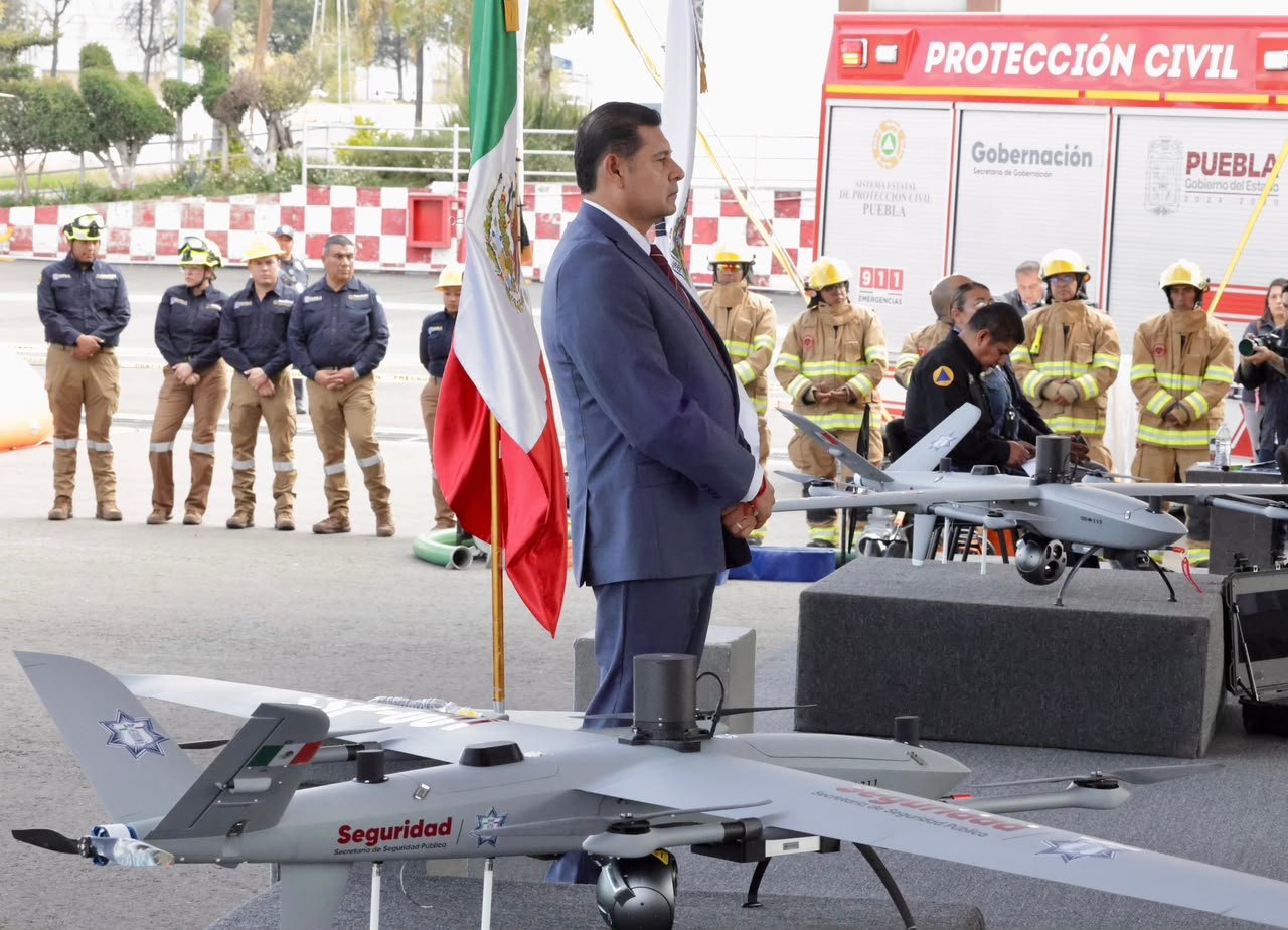 Puebla reporta avances en seguridad y protección forestal; disminuyen incendios